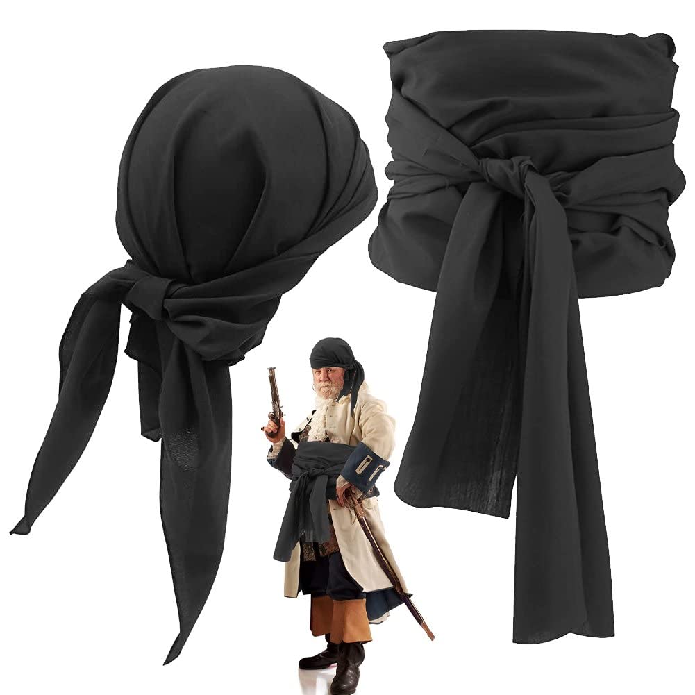 Amazon.co.jp: 中世海賊ターバンガードルセット キャプテン Amazon.co.jp: 中世海賊ターバンガードルセット キャプテン